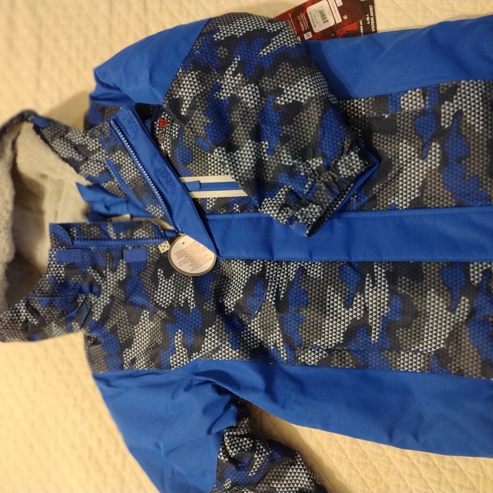 New Swiss tech boys jacket  size, XL ;  14-16